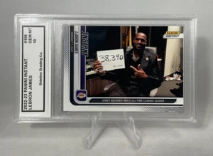 LeBron James 2022-23 Panini Calificación Instantánea Gema Como Nuevo 10 Máximo Anotador de Todos los Tiempos - Imagen 1 de 7