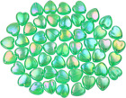 100 pièces mini perles de cœur acryliques 9 mm AB couleur charme cœur pour soutien-gorge de fabrication de bijoux