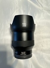 ZEISS Batis 25mm f2 Lens for Sony FE with Hood & Box & ND FILTER
