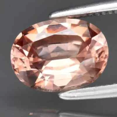 VS  1.68 Ct Natural Champagne Zircon Tanzania Unheated Oval Shape Loose Gemstone - Image 1 of 2