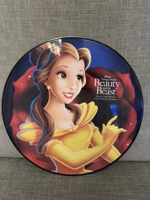 Various Songs From Beauty & The Beast 12” Vinyl Record LP 2014 Disney New Mint  - Image 1 of 3