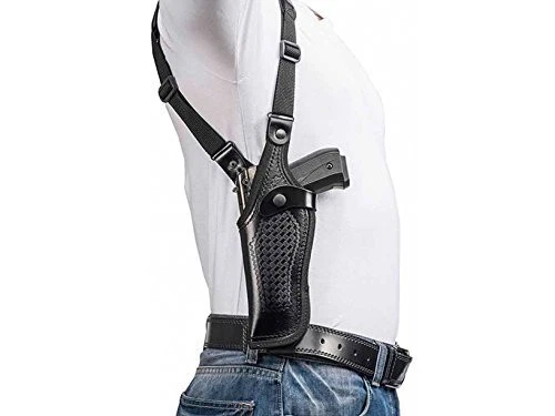 Vertical Shoulder Leather Holster for 1911 3"- 5" - Choose Your Color & Hand ... - Image 1 of 1