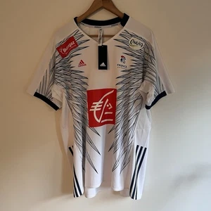 FRANCE 2021 2022 Away Handball Shirt Adidas National Team Jersey Size XL - Picture 1 of 11