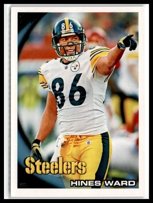 Hines Ward 2010 Topps #320 Pittsburgh Steelers - Image 1 of 2