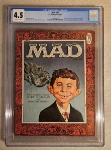 Mad Magazine #30 (E.C., 1956) CGC VG+ 4.5 - Feldstein, Davis, Elder - 1st Neuman - Picture 1 of 3