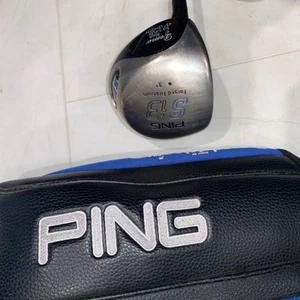 Ping Golf Si3 Driver 9 Degree Stiff Flex Black Dot Original Headcover Left Hand - Picture 1 of 6