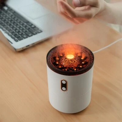 Luftbefeuchter Ultraschall Aroma Diffuser Led Flame Design - Bild 1 von 4