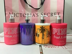 VICTORIA'S SECRET PINK BODY LOTION WITH PUMP FRESH & CLEAN,MORE FUN,MANGO PICK 1 - Picture 1 of 5