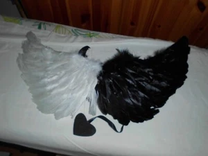 Engel - Teufelchen Flügel -Hörner - Bild 1 von 4