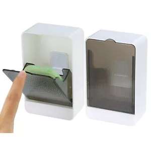 Bathroom Soap Dishes 2 Pack Bar Soap Holder With Drain Wall Mounted Soap Box For - Picture 1 of 6