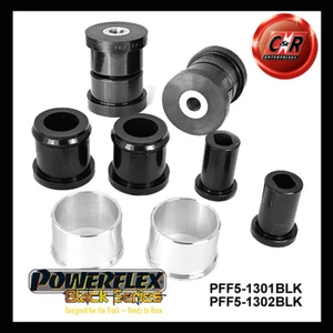 Boccole Powerflex nere FrArm F+R per Mini Clubman Gen2 15on PFF5-1301BLK/1302BLK - Foto 1 di 9