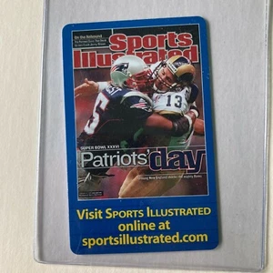 2003 Sports Illustrated Sports Event Calendar " Patriots Day Super Bowl XXXVI " - Bild 1 von 3