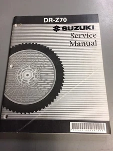 Suzuki Service Manual Repair DR-Z70 2008 Model - Picture 1 of 1