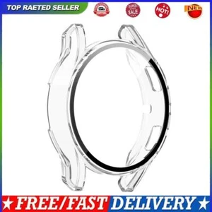 PC Case with Tempered Glass for Samsung Galaxy Watch FE/4 40mm (Clear White) #g - Zdjęcie 1 z 10