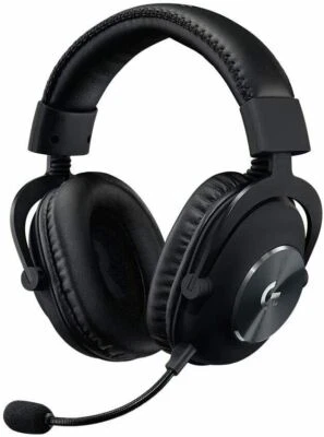 Logitech G PRO X Gaming-Headset, mit PRO-G 50-mm-Lautsprechern, Schwarz - Bild 1 von 4