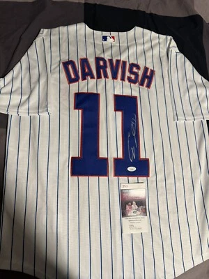 Yu Darvish Signed Jersey JSA COA AUTHENTIC AUTO Chicago Cubs MLB PADRES - Image 1 of 3