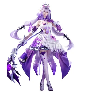 Honkai: Star Rail Castorice AMPHOREUS Cosplay Outfit Kostüm lila Kleid Geschenk - Bild 1 von 9