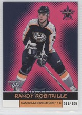 2000-01 Pacific Vanguard Holographic Purple /105 Randy Robitaille #55