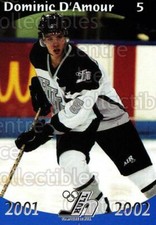 2001-02 Hull Olympiques #4 Dominic D'Amour