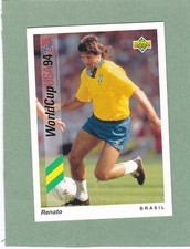 RENATO BRAZIL UPPER DECK USA 94 WORLD CUP CARD #35