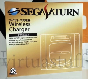 Official Sega Saturn Wireless QI Charger, Qualcomm Smartphone Quick Charger 3.0 - Picture 1 of 8