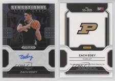 2022-23 Panini Prizm Draft Picks Sensational Signatures Zach Edey #SS-ZED Auto