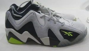 M44551 Reebok / Zapatillas / Kamikaze 2 Blanco/Acero/Azul Marino/Amarillo HOMBRE Talla 11 - Imagen 1 de 9