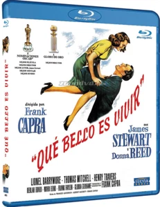 "QUÉ BELLO ES VIVIR" 1946 B/N (2ª Mano) BLU-RAY Región A-B-C - L-39 - Imagen 1 de 2