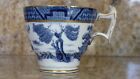 Old Willow Pattern BOOTHS Slim Style  MINI TEACUP Tea Cup  JUST 6.2cm tall x 7cm