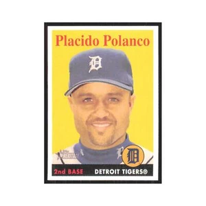 Placido Polanco 2007 Topps Heritage #301 Detroit Tigers Baseball Card NM - Picture 1 of 3