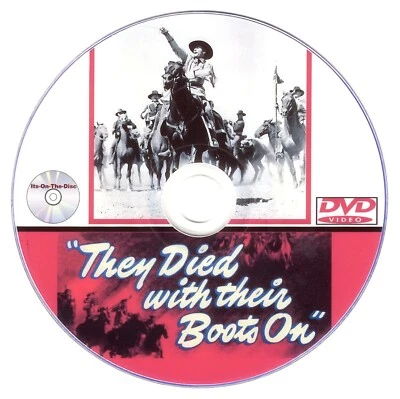 They Died With Their Boots On (1941) Errol Flynn Olivia de Havilland Movie DVD - Image 1 of 4