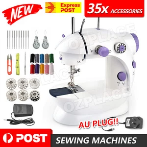 35X Electric Multi-function Portable Mini Desktop Sewing Machine Handheld Kit AU - Picture 1 of 9