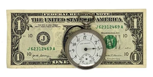 Antique Vintage New England Pocket Watch Case and Face - Picture 1 of 5