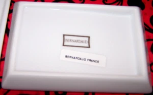 4 New Bernardaud France Individual Oil Dip Trays #2 - Picture 1 of 3