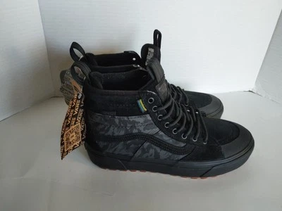 Vans SK8-Hi Sneaker MTE-2  Camo - Mono Black Women's 9 - Image 1 of 4