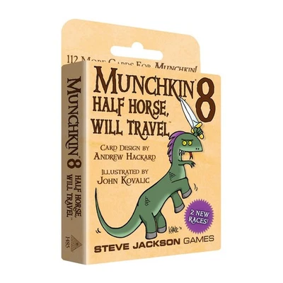 Munchkin 8 - Half-Horse, Will Travel Card Game Expansion - Imagem 1 de 4