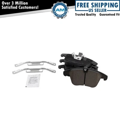 Front Ceramic Disc Brake Pad Set for Jaguar S-Type Vanden Plas XF XJ8 XK - Image 1 of 4