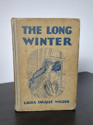 Laura Ingalls Wilder  1940 The Long Winter   Eighth Impression Hardcover Foto 1 de 4