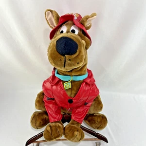 Peluche Scooby Doo Extra Grande 24 pulgadas Vintage Bombero Juguete Red - Imagen 1 de 13
