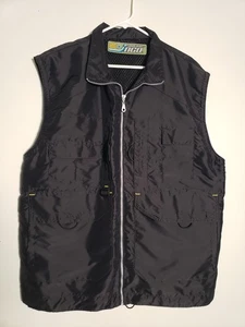 JNCO Jeans Talla XL Chaleco con cremallera Solid State Rave Streetware Sub Atomic Y2K 90s - Imagen 1 de 10
