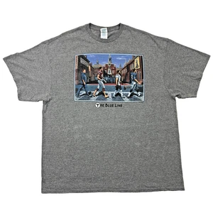 Patriots Blue Line Tom Brady Bill Belichick Edelman Rob Gronkowski XXL T-Shirt - Bild 1 von 24