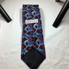 Ruffini Italy Silk Tie Abstract Geometric