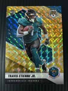 2021 Panini Mosaic - Rookies Travis Etienne #314 Reactive Yellow Mosaic Prizm... - Picture 1 of 3