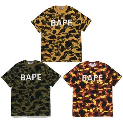 CAMISETA BATHNIG APE Hombre 1ª CAMUFLAJE BAPE ESTRÁS 1L80109009 b Foto 1 de 4