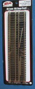 HO Atlas 821 Code 100 NS Snap Track 9" STRAIGHT SECTIONS (6) NIB - Picture 1 of 1