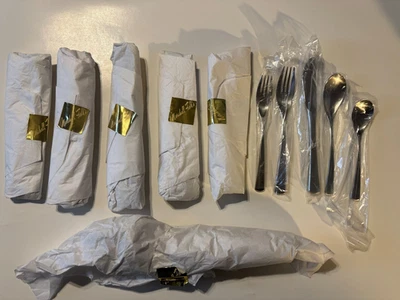 WMF Cromargan Domus silverware satin stainless  35 pieces NOS - Image 1 of 4