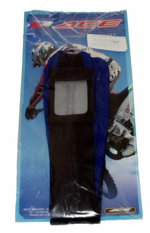 FUNDA ASIENTO AZUL/NEGRO CON BOLSILLO YAMAHA YZ125/250 1996-2001 Foto 1 de 1