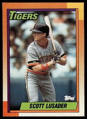 1990 O-Pee-Chee Scott Lusader Detroit Tigers #632 - Image 1 of 2