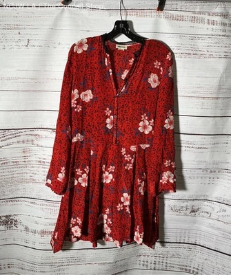 Women's Zadig & Voltaire Ruti Pensee Silk Mini Dress Size M Retail $269 - Image 1 of 4