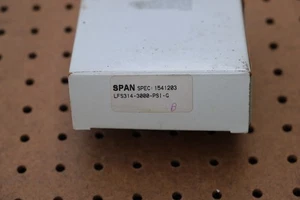 SPAN LFS314-3000-PSI-G PRESSURE GAUAGE - Imagen 1 de 2